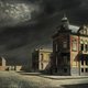 Stedelijk decor met een sinistere sfeer: de Amsterdamse huizen van schilder Carel Willink