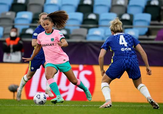 Lieke Martens Schittert In Finale Tegen Chelsea En Wint Champions League Met Fc Barcelona Buitenlands Voetbal Ad Nl