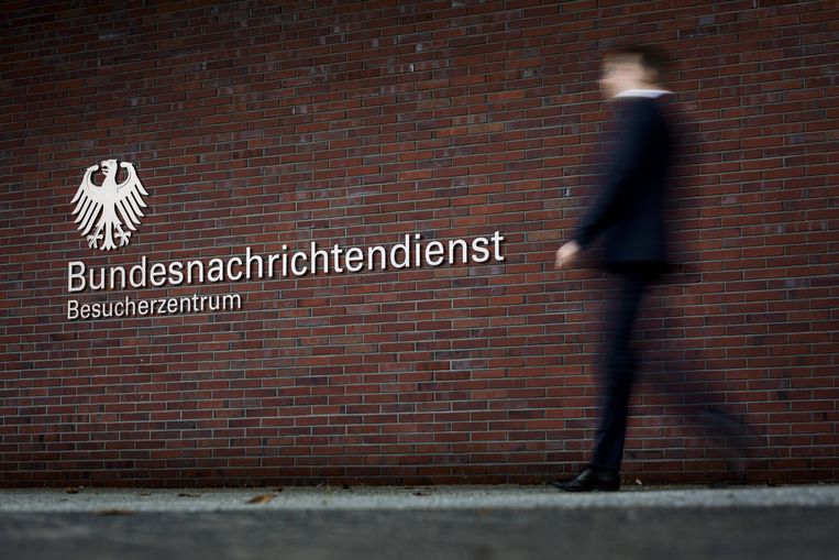 Het pand van de Bundesnachrichtendienst (BND) in Berlijn. Beeld ANP 