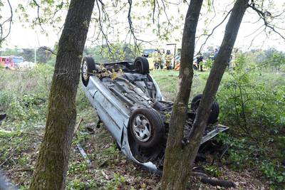 Auto slaat over de kop op A50 bij Wolfheze