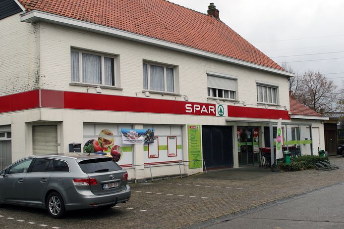 De Spar-supermartk sluit zaterdag.
