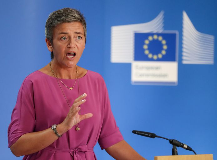 Eurocommissaris Margrethe Vestager.