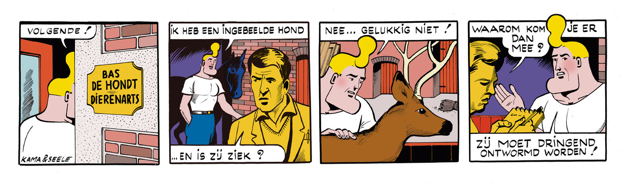 Cowboy Henk 4302 Beeld Kamagurka & Herr Seele