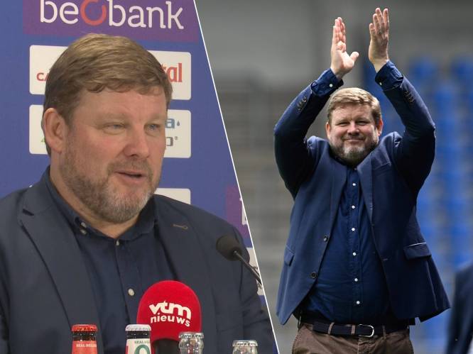 “Hopelijk krijgt mijn opvolger meer middelen”: trotse Vanhaezebrouck neemt op geheel eigen wijze afscheid van AA Gent