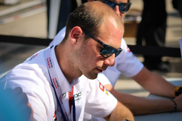 Wolfgang Reip op het hoogtepunt van zijn carrière in Le Mans.