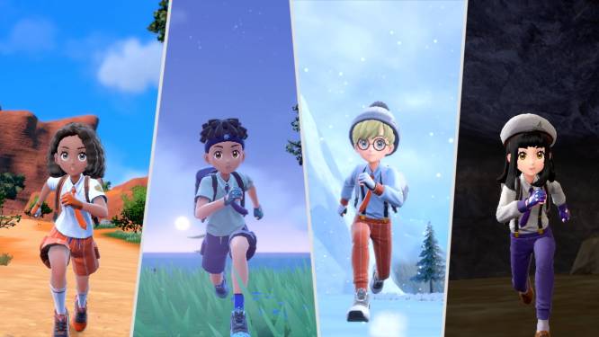 ‘Pokémon Scarlet’ en ‘Violet’ komen 18 november uit: multiplayer tot vier spelers en trailer toont nieuwe wezens