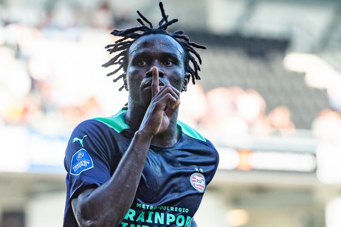 Armindo Bruma maakte de eerste goal voor PSV.