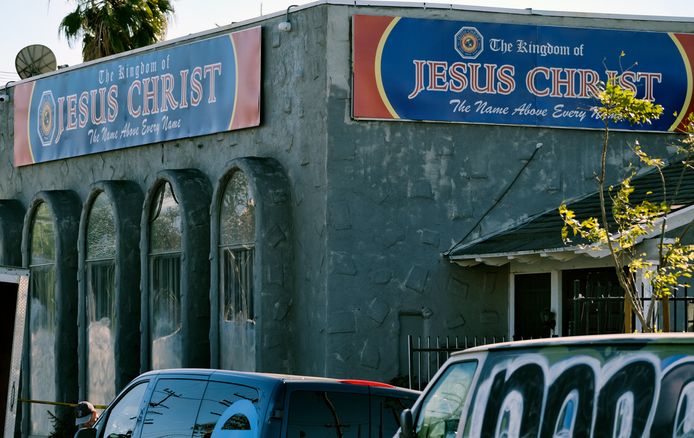 Een kerk van Quiboloy's Kingdom of Jesus Christ Church in Los Angeles.