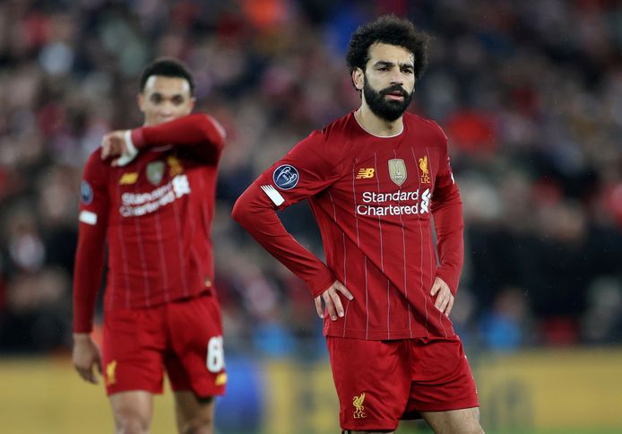 Het tandem op rechts: Alexander-Arnold en Salah.