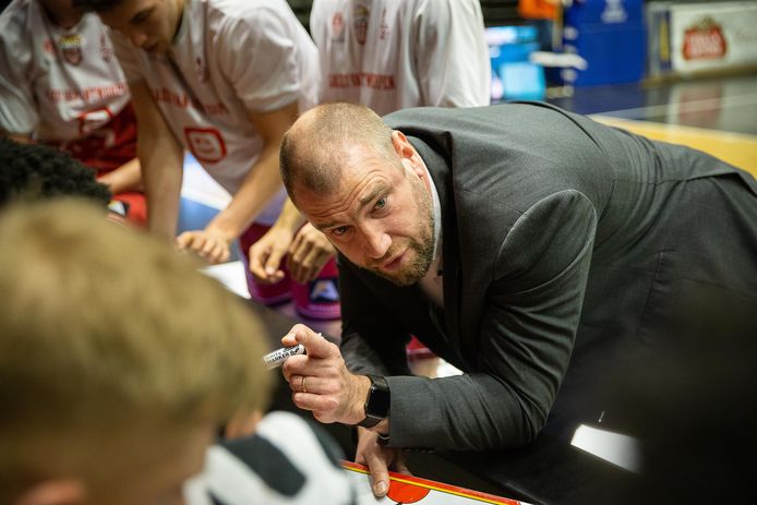 Antwerp-coach Christophe Beghin.