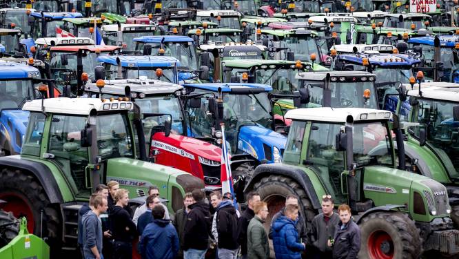 Vier mensen aangehouden bij boerenprotest Den Haag