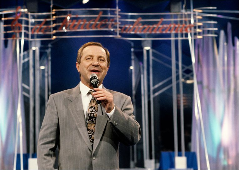 Walter Capiau in 1989 in de 'Kinderacademie'. Beeld Photo News
