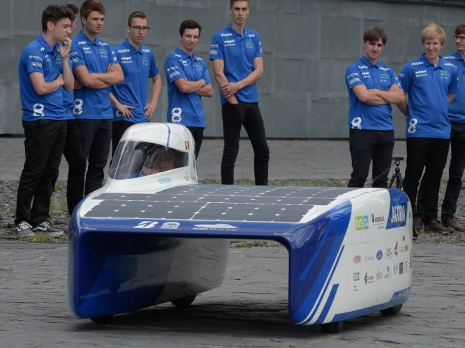 Studenten KU Leuven gaan voor eerste plaats op WK voor zonnewagens