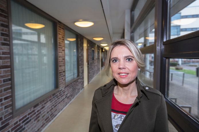 Verpleegkundige Miranda van Bussel. Foto Ton van de Meulenhof