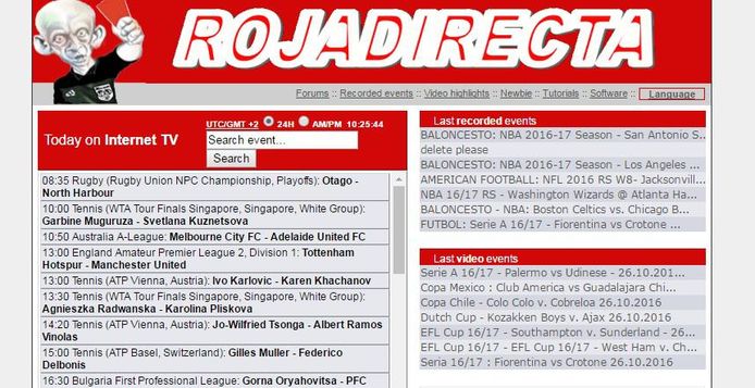 Rojadirecta american football store