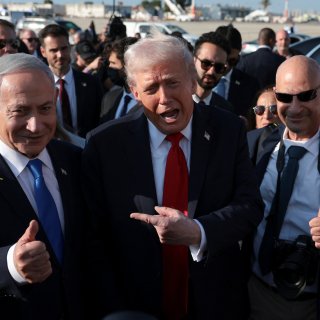 Tijdens Trumps triomftocht in Israël en Egypte leek de vrede even binnen handbereik