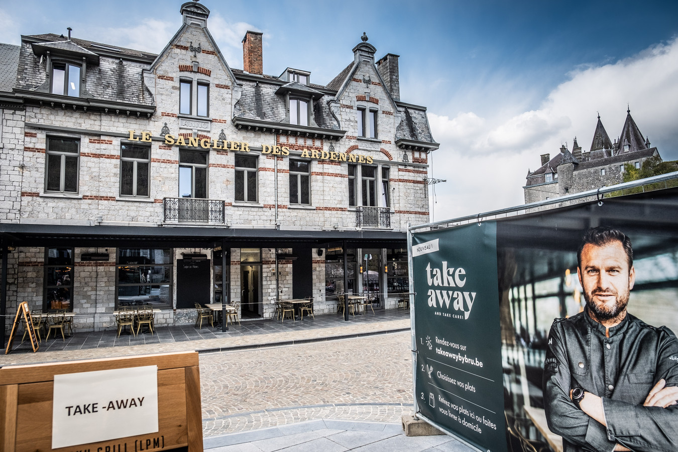 Wout Bru Roert In De Potten Van Le Sanglier Des Ardennes Durbuy Moet Weer Even Glamoureus Worden Als In De Jaren 60 Foto Hln Be