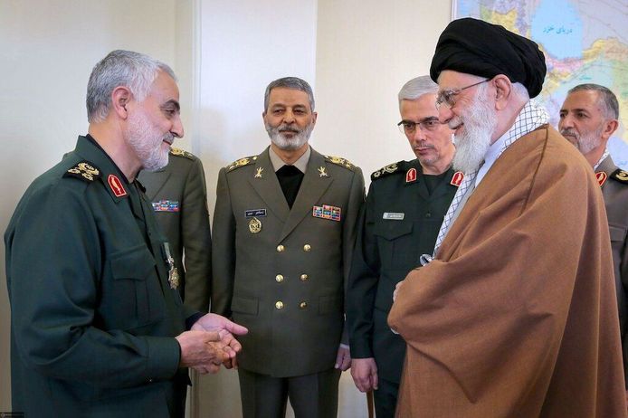 Qassem Soleimani met Ali Khamenei