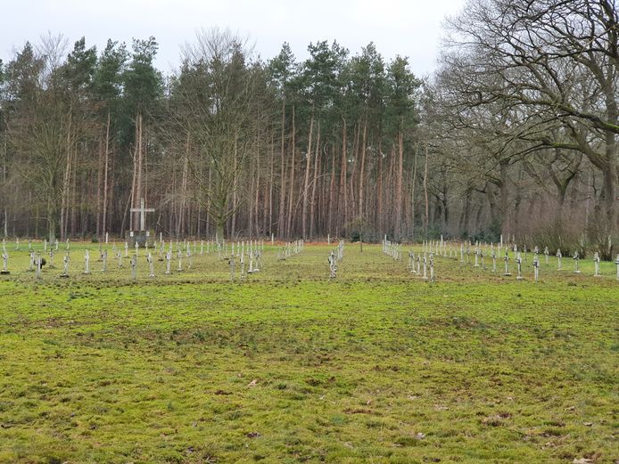 De begraafplaats van Wortel-Kolonie.