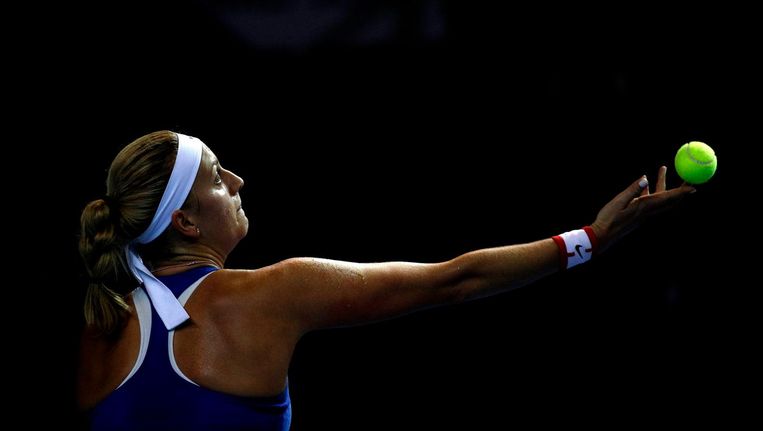 De Tsjechische tennister sPetra Kvitova Beeld anp