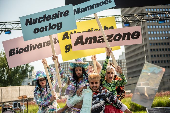 Antropoceen de musical van Club Gewalt is op vrijdag 18 februari te zien in Perron-3 in Rosmalen.
