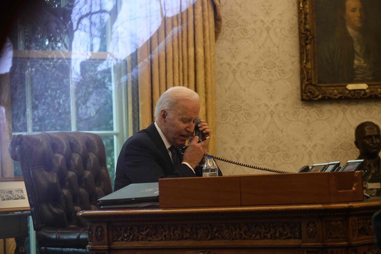 ‘Joe Biden is niet iemand die op tafel slaat. Hij is de man van het compromis.’ Beeld AFP