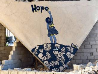 "De Syrische Banksy" is 22-jarige rebellenstrijder