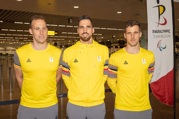 Tom, Arne et Bruno Vanhove vont disputer les Jeux Paralympiques de Tokyo
