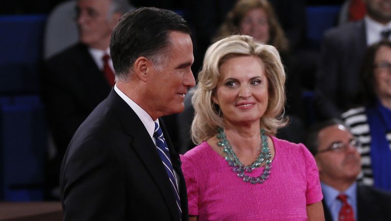 Ann en Mitt Romney Beeld getty
