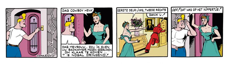 Cowboy Henk 4299 Beeld Kamagurka & Herr Seele