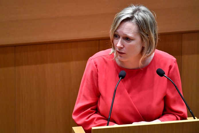 Bénédicte Linard, ministre en charge des Médias de la Fédération Wallonie-Bruxelles (Ecolo).