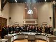 Onder meer de mensen met tot 150 bloedgiften werden in de bloemetjes gezet