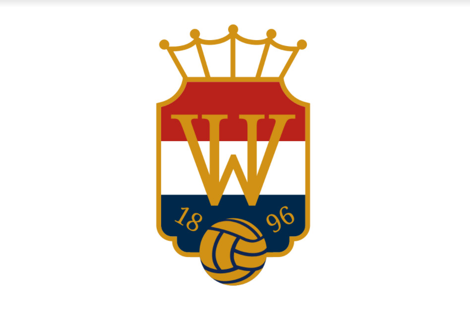 Het nieuwe logo van Willem II.