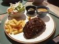 Steak van Wit-Blauw: een topper.
