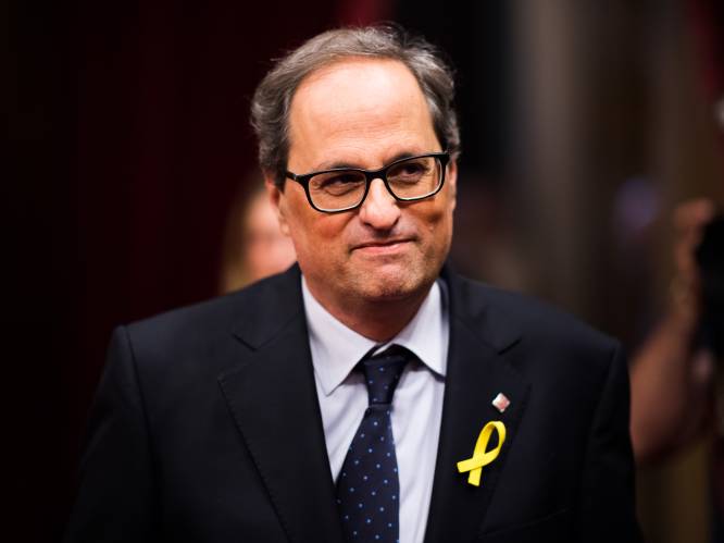 Radicale separatisten geven groen licht: Quim Torra morgen nieuwe minister-president Catalonië