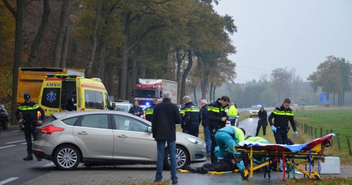 Traumahelikopter ingezet voor ernstig ongeluk in Doetinchem.