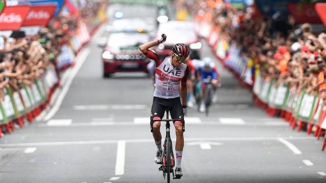 Marc Soler maakt solo af in Bilbao, Primoz Roglic staat leiderstrui af aan geëmotioneerde Rudy Molard