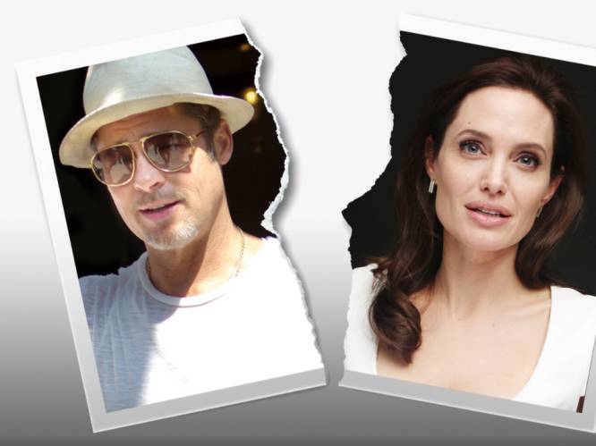 "Nog steeds niet gescheiden Brad Pitt en Angelina Jolie kibbelen over kinderen"