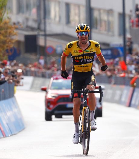 Tom Dumoulin maakt zich ondanks goede Giro-dag geen illusies: ‘Denk dat ik tekort kom’