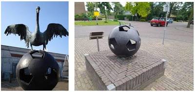 Herpen treurt om diefstal bronzen zwaan: ‘Symbool van ons dorp’