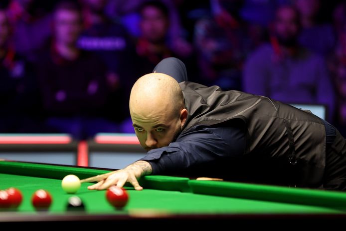 De eindzege van de DMT Belgian Snooker Tour ging naar Luca Brecel, hier nog in actie tijdens de UK Championships begin december.