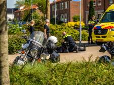 Motorrijder gewond door val in Nijkerkse woonwijk