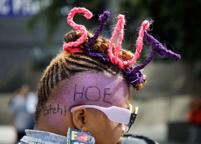 'Amber Rose SlutWalk' in Los Angeles.