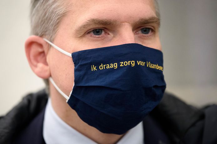 Vlaams minister van Begroting Matthias Diependaele (N-VA).