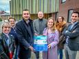 Roadshow Oostende: Vlnr Annelies Van Daele (VDAB),Jan Polley (Economisch Huis),schepen Maxime Donck,
Jan Vandevelde (VDAB),schepen Charlotte Verkeyn,directeur Filip Roelandt (Economisch Huis) en 
Sara Rombout,dienstleider OC De Ballon.