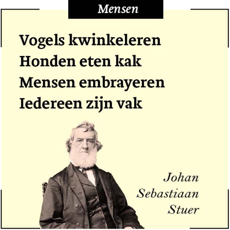 Johan Sebastiaan Stuer 09: Mensen Beeld Humo