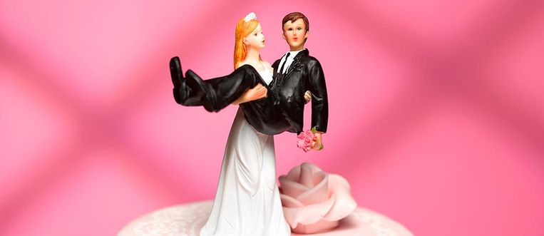Married At First Sight: ‘Geef Astrid en moeder Jenny een real-life-soap’ Beeld Getty Images