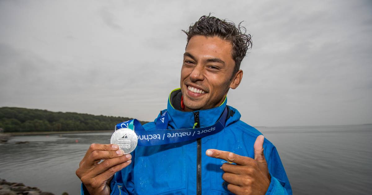 Windsurfer Badloe Dicht Bij Gouden Plak Op Ek Andere Sporten Tubantia Nl