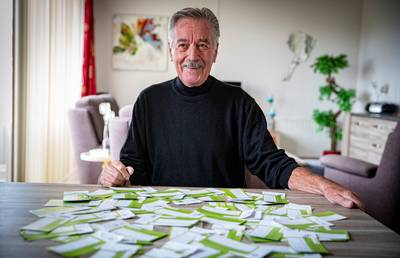 Harry (86) schenkt eetbonnen aan minderbedeelden: 'Dan kunnen ze een keer lekker eten’