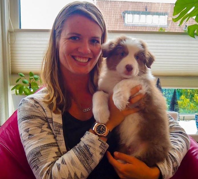 Dafne Schippers heeft 'een nieuwe beste vriend': puppie ...